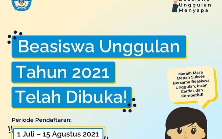 Kemendikbudristek Kembali Membuka Beasiswa Unggulan 2021