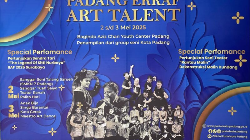 Karya Dosen Sendratasik UNP Tampil Mempesona dalam Padang Ekraf Art Talent 2025