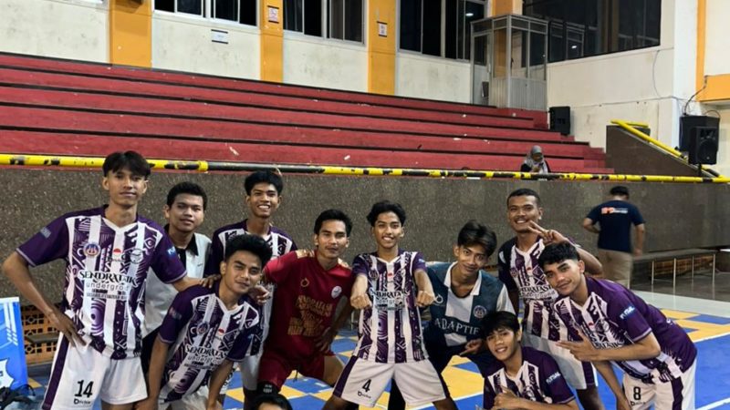 Himpunan Mahasiswa Departemen (HMD) Sendratasik menoreh prestasi Juara II dan Best Supporter pada Tournamen Futsal